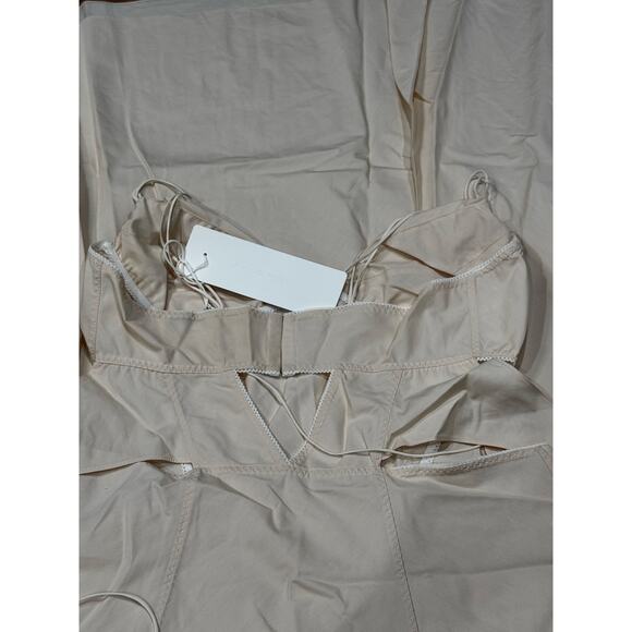 ANNA OCTOBER Ivory Uma Maxi Dress size Large - Picture 13 of 13